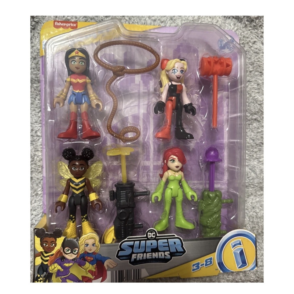 BRAND NEW! NIB Fisher-price Imaginext DC Super Friends play set, Ages 3 to 8